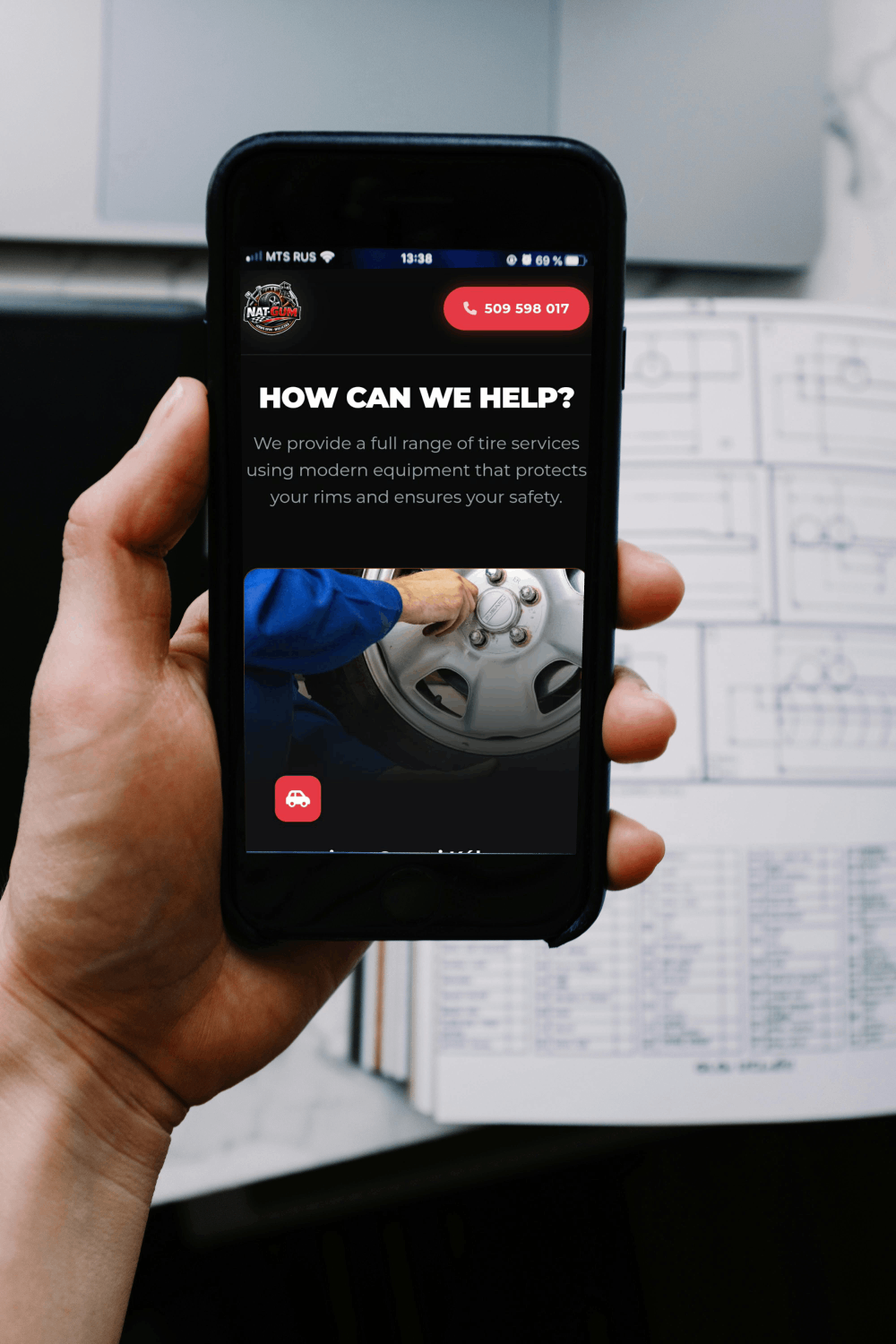 Premium Website Example